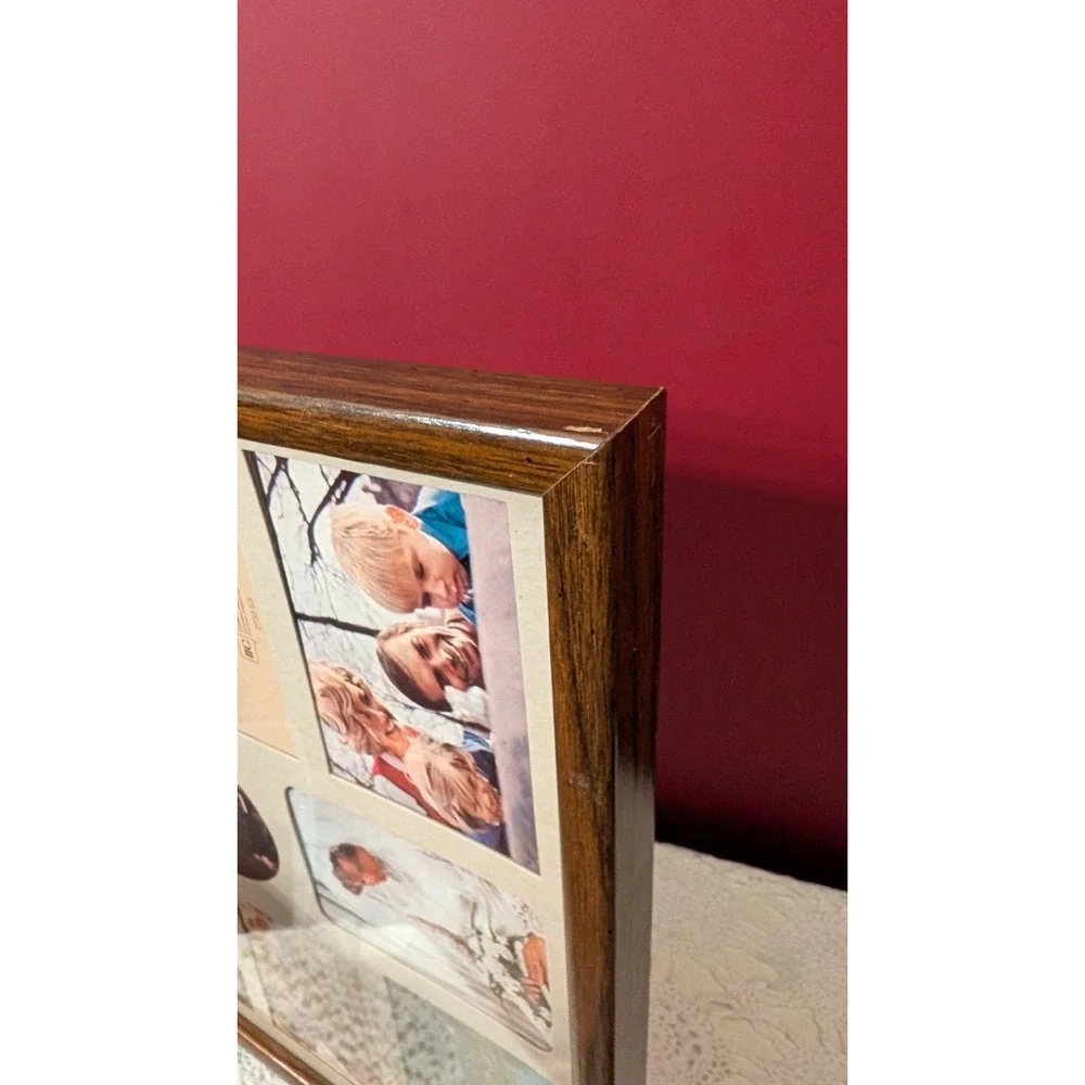 Intercraft Wood Multi Picture Frame Collage 9 Photo 14.75